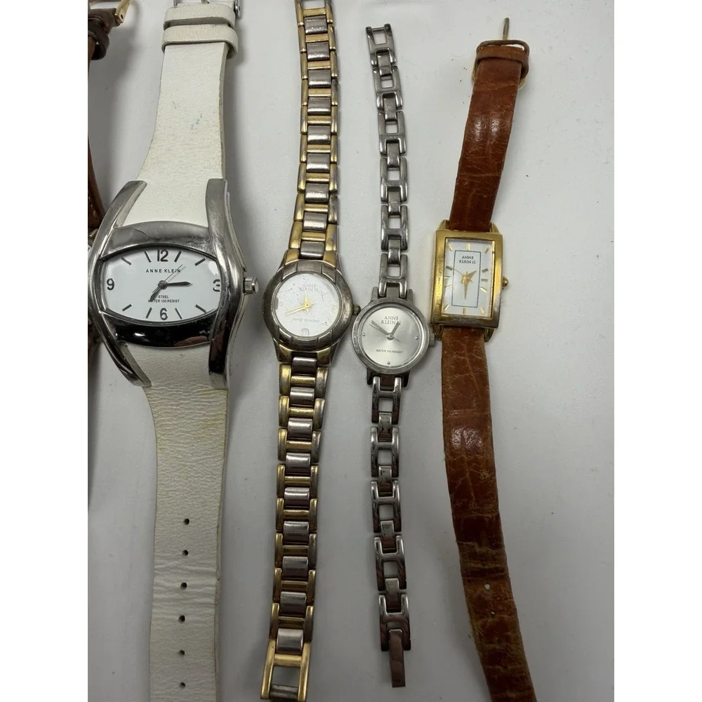 Anne Klein Women Watch Lot Of 10 Need Batteries Not Working